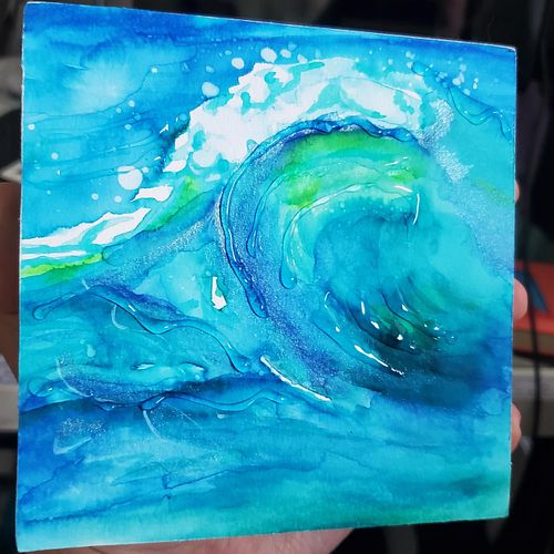 This is a piece that I've wanted to post since I first started it. I'm pretty sure it's close to done now - it's mounted on a...