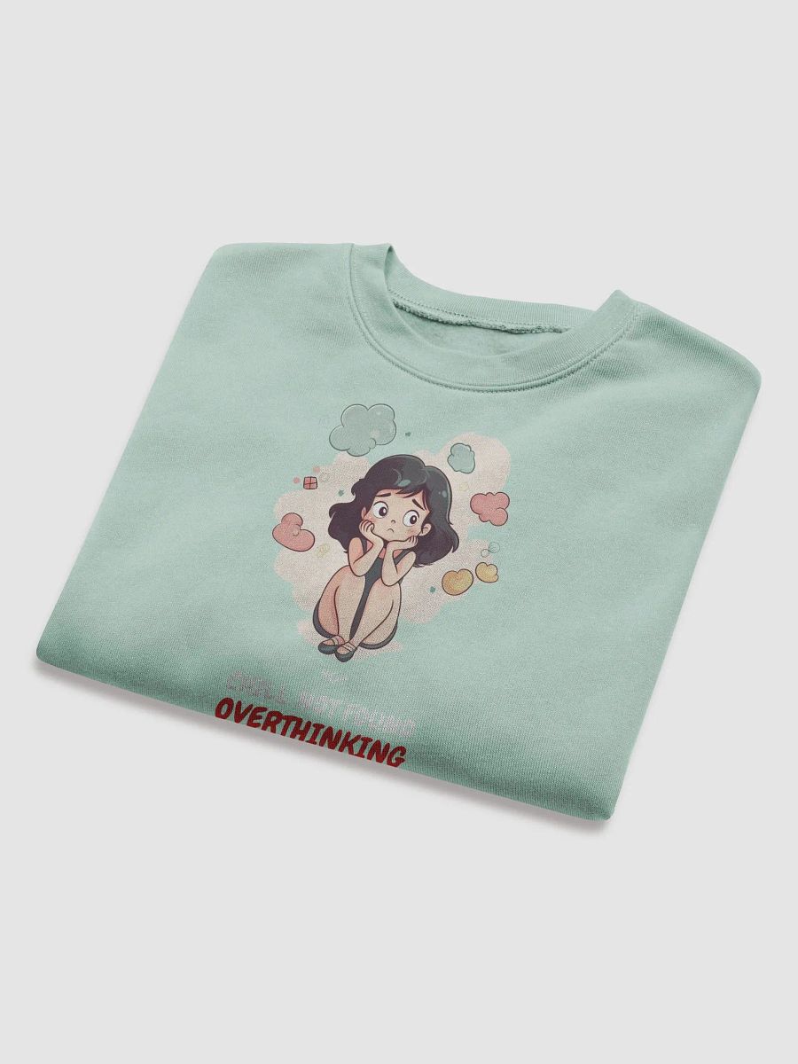 Chill Not Found. Overthinking. In Progress Crop Sweatshirt product image (14)