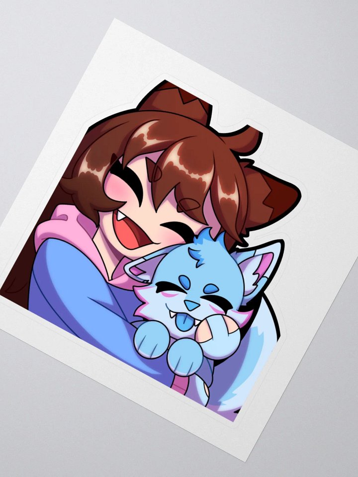 Wolfy Snuggle Emote product image (2)