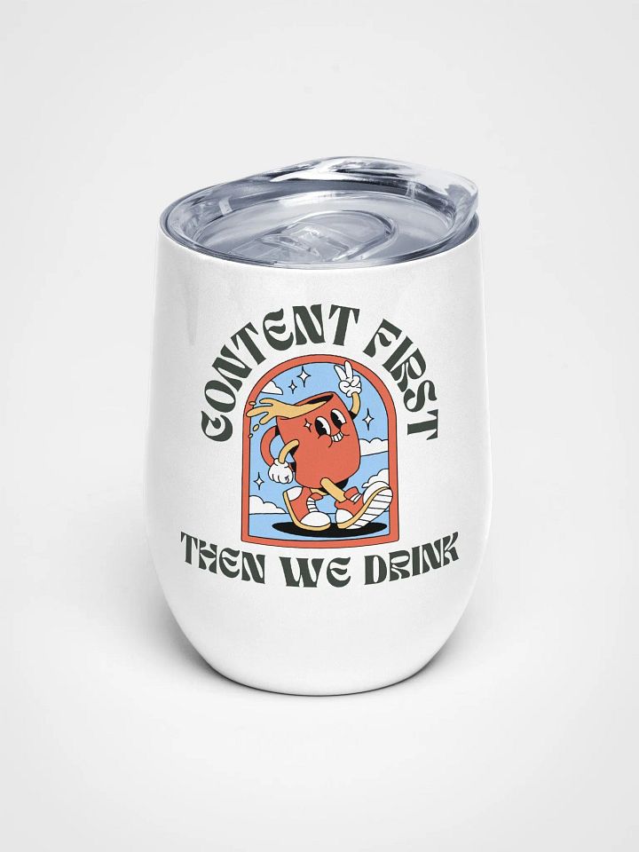 Content First Wine Tumbler product image (1)