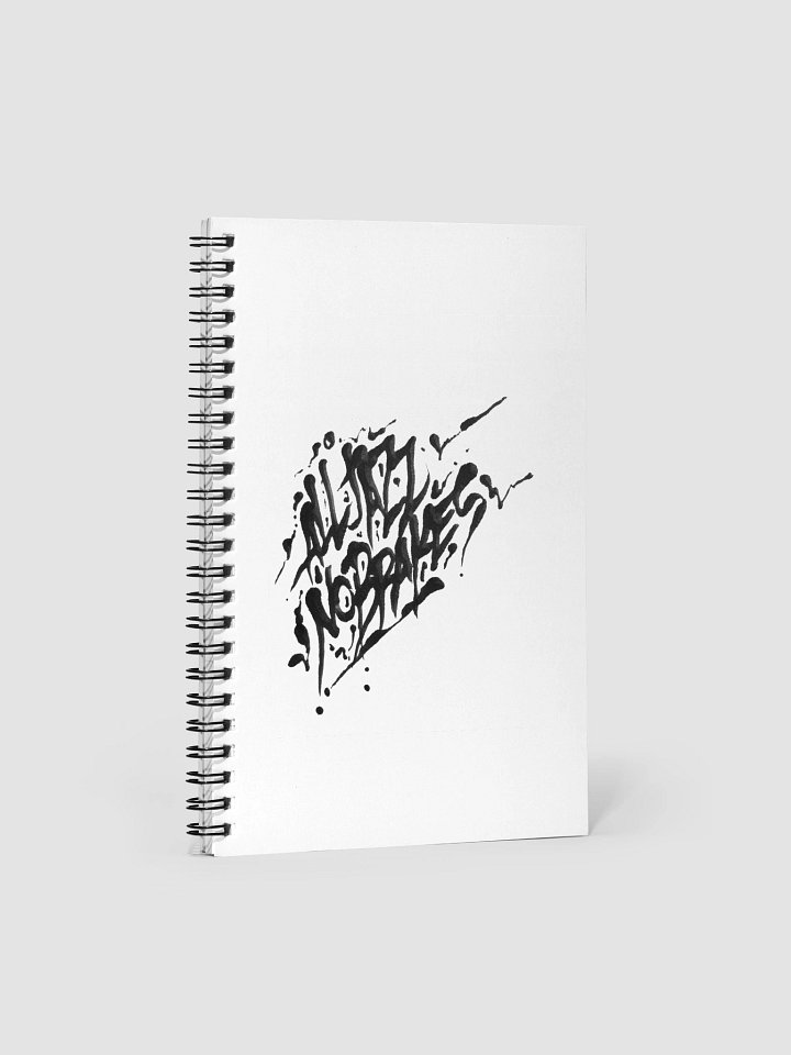 "Jazz Jots" Spiral Notebook product image (1)