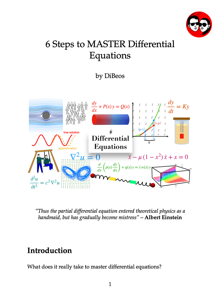 Mastering Differential Equations Full PDF product image (1)