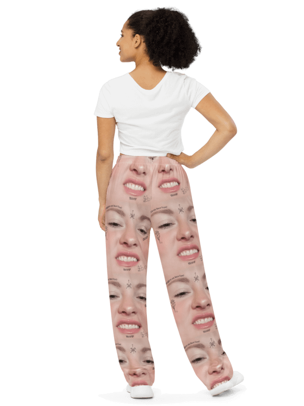 Ruble's Inked Neat Pantaloons | NEAT Merch Wide Leg Pants product image (2)