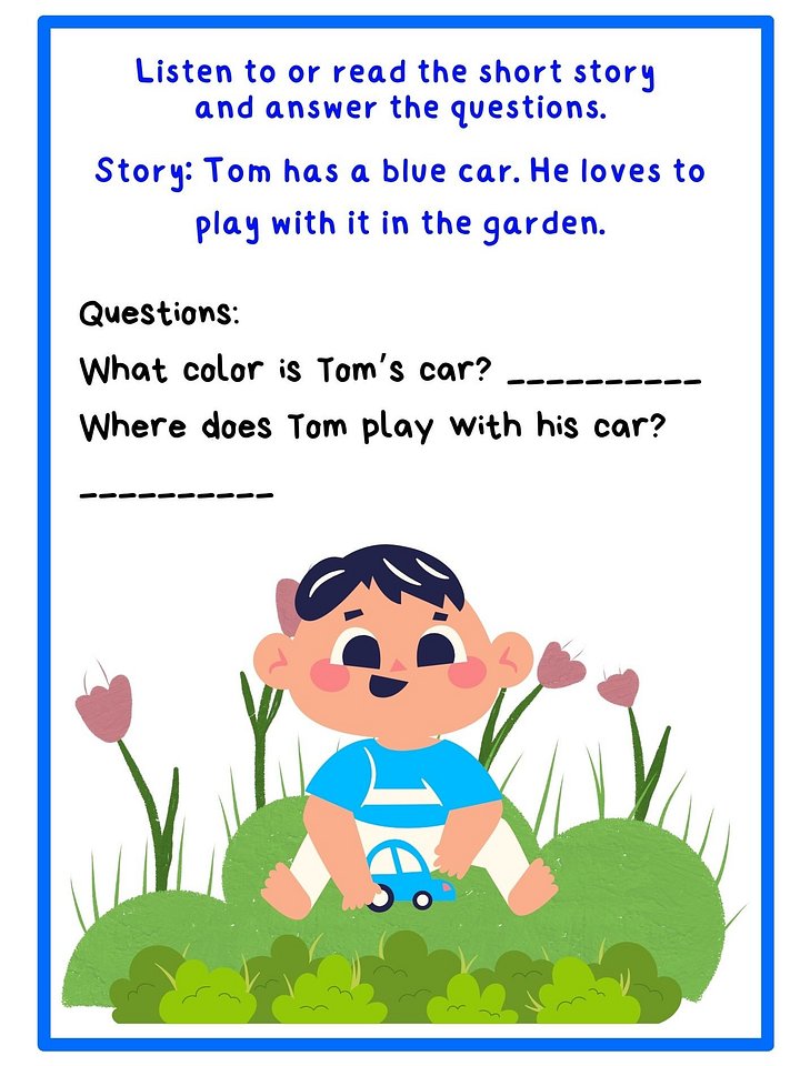 Language Comprehension Workbook product image (2)