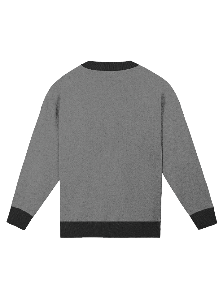 Urban Pigeon Sweater – Jacquard Knit Relaxed Fit Crewneck Pullover product image (10)