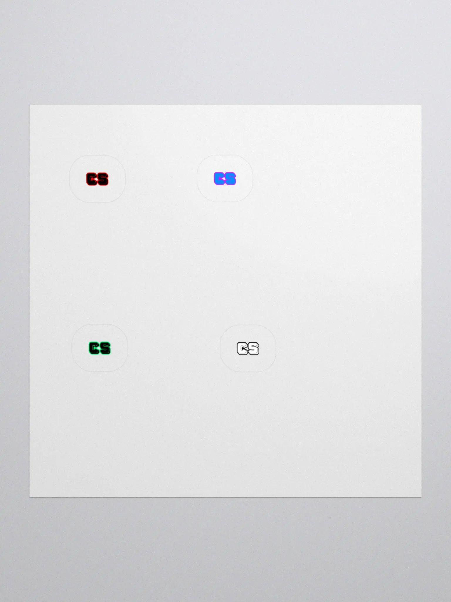 CS Stickers 4PK product image (1)