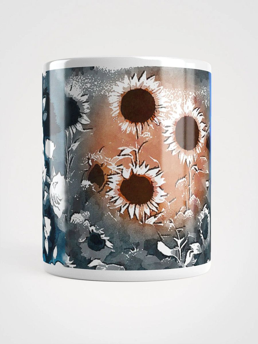 Floral Fusion White Glossy Mug product image (14)