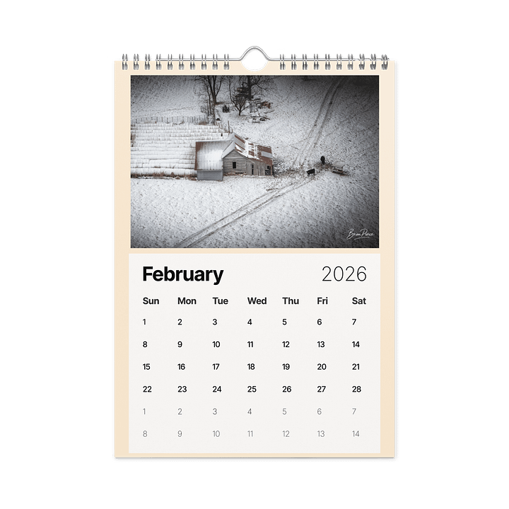 "Ozarks Barns 2026" Calendar: A Beautiful Collection Ozark's Area Barn Shots product image (2)