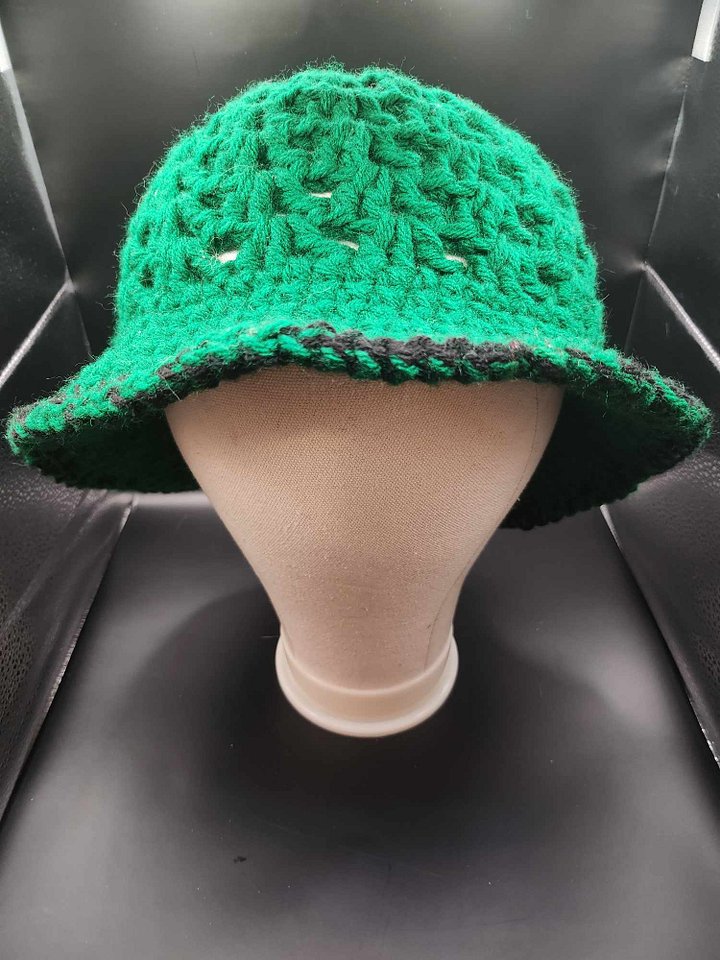Bucket Hat ( Green/Black) product image (1)