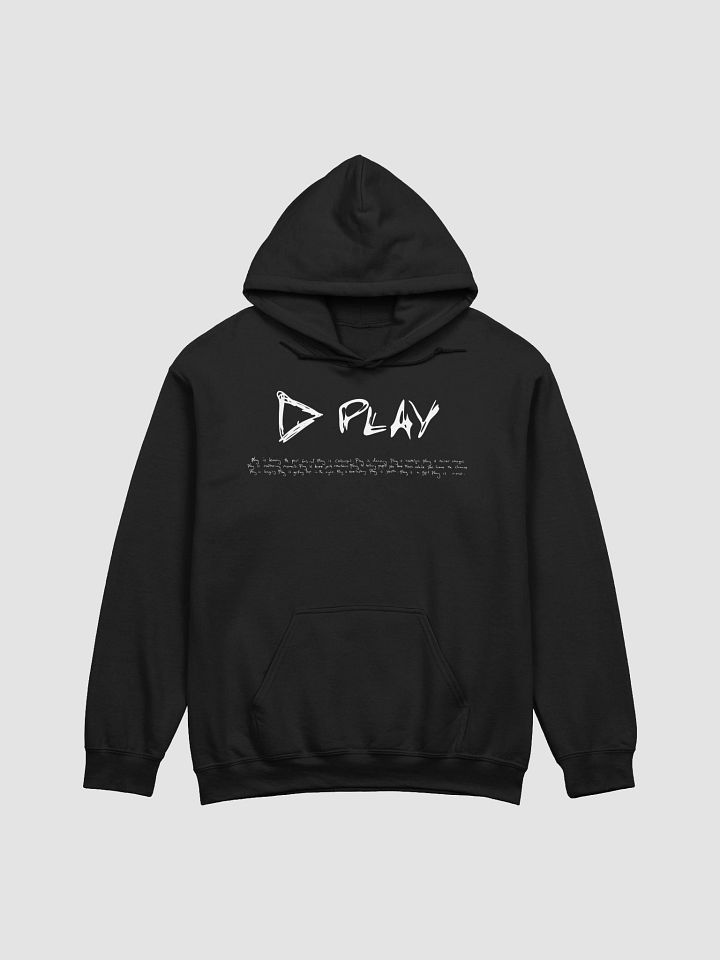 Ed Sheeran "Play" Logo Album Hoodie product image (1)