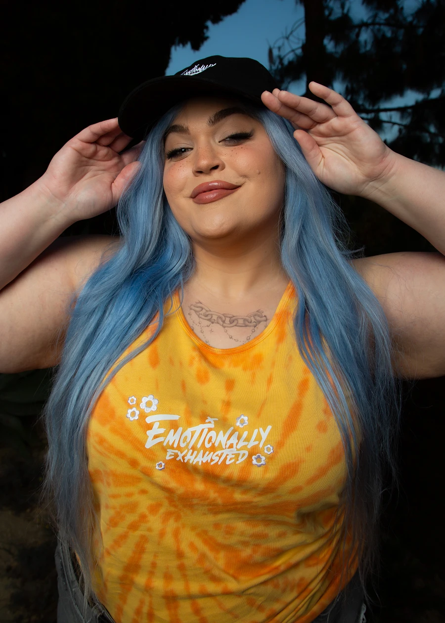 Emotionally Exhausted Tie-Dye Tank product image (5)