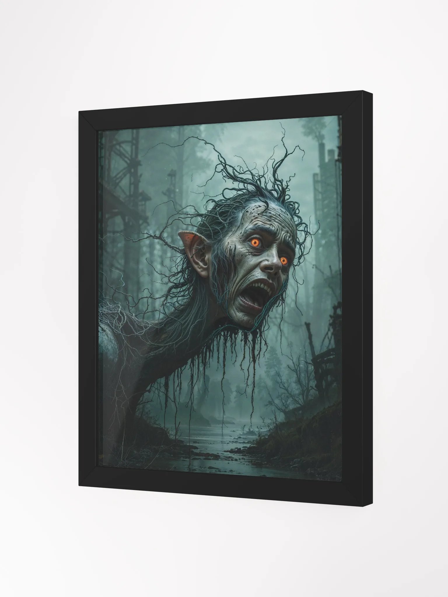 Dystopian Despair Framed Print product image (8)