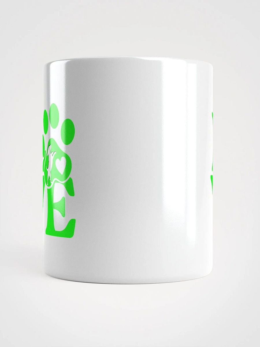 Dog Lover Coffee Mug, Green Love product image (14)