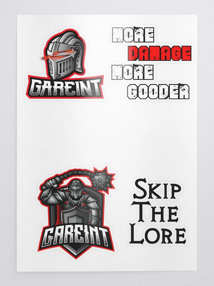 Gareint's favorite sticker collection! product image (1)