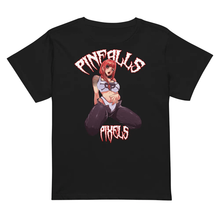 Makima x Lita Cosplay High Waisted Black Shirt product image (2)