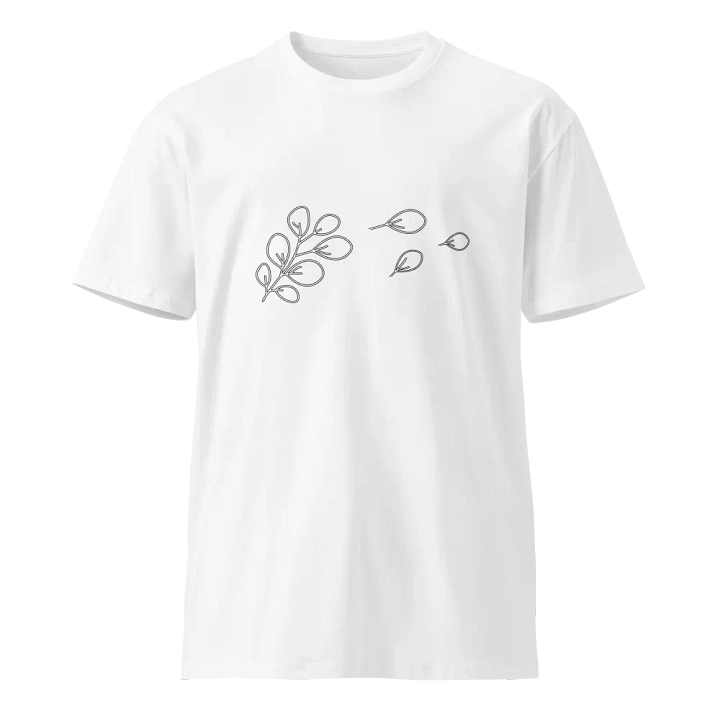 Simple Floral Supreme Comfort Crew Neck T-Shirt product image (16)