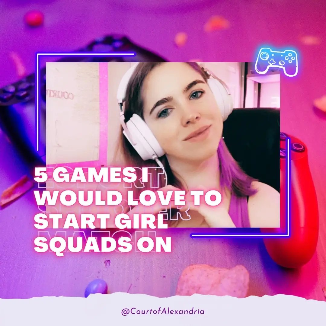 These are some of my favorite games that I would love to play with just the girlies. Running around laughing, joking and just fun vibes.  #courtofalexandria #fortnite #helldivers2 #battlefront2 #overcooked2 #deadbydaylight #twitchaffiliate #gamergirl 