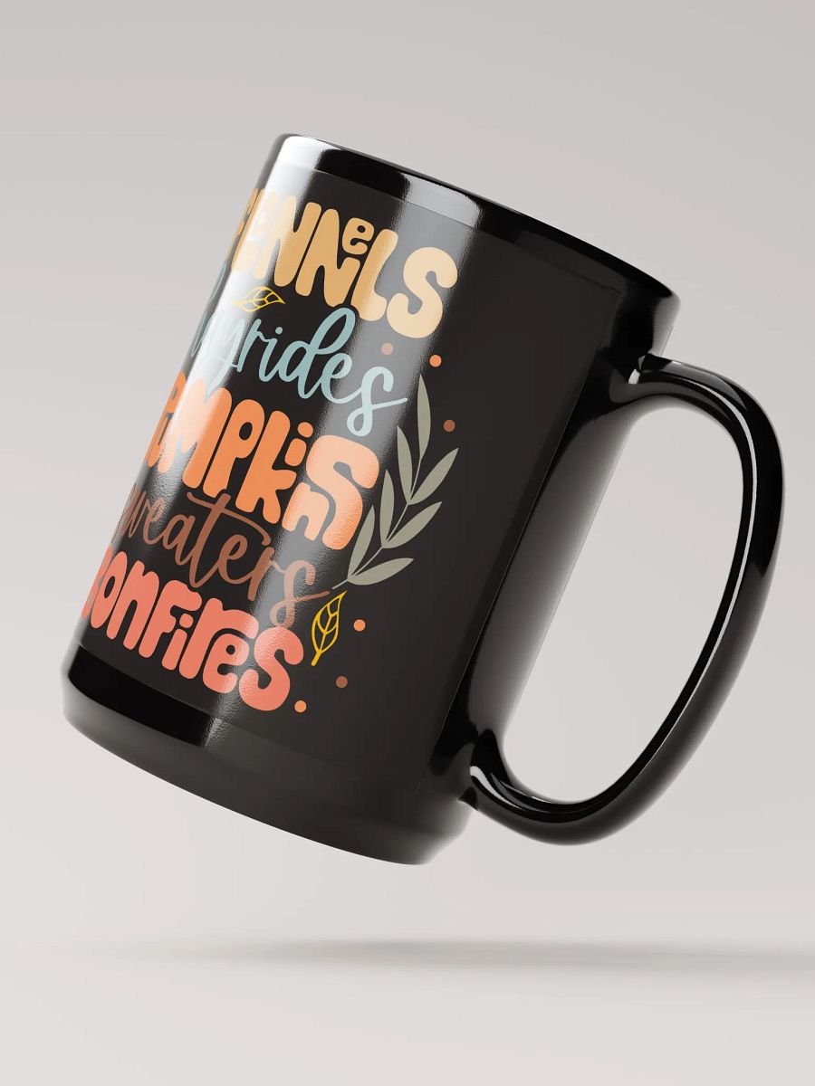 Flannels * Hayrides * Pumpkins * Sweaters * Bonfires-Mug product image (2)