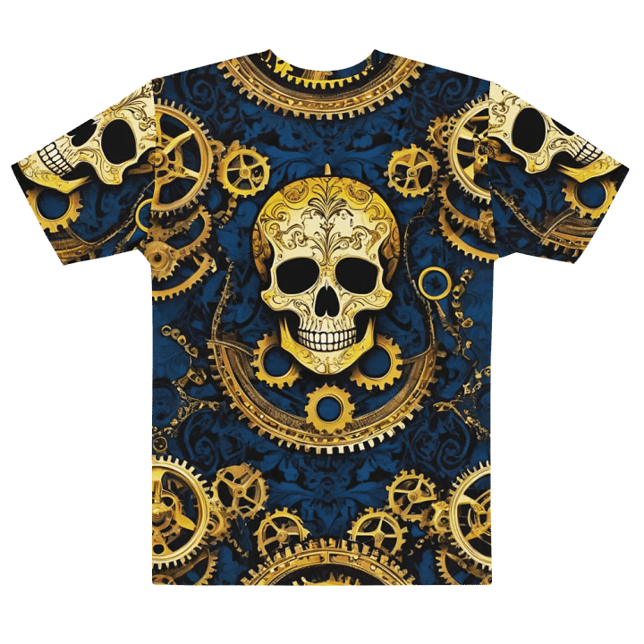 Steampunk Skull T Shirt product image (2)