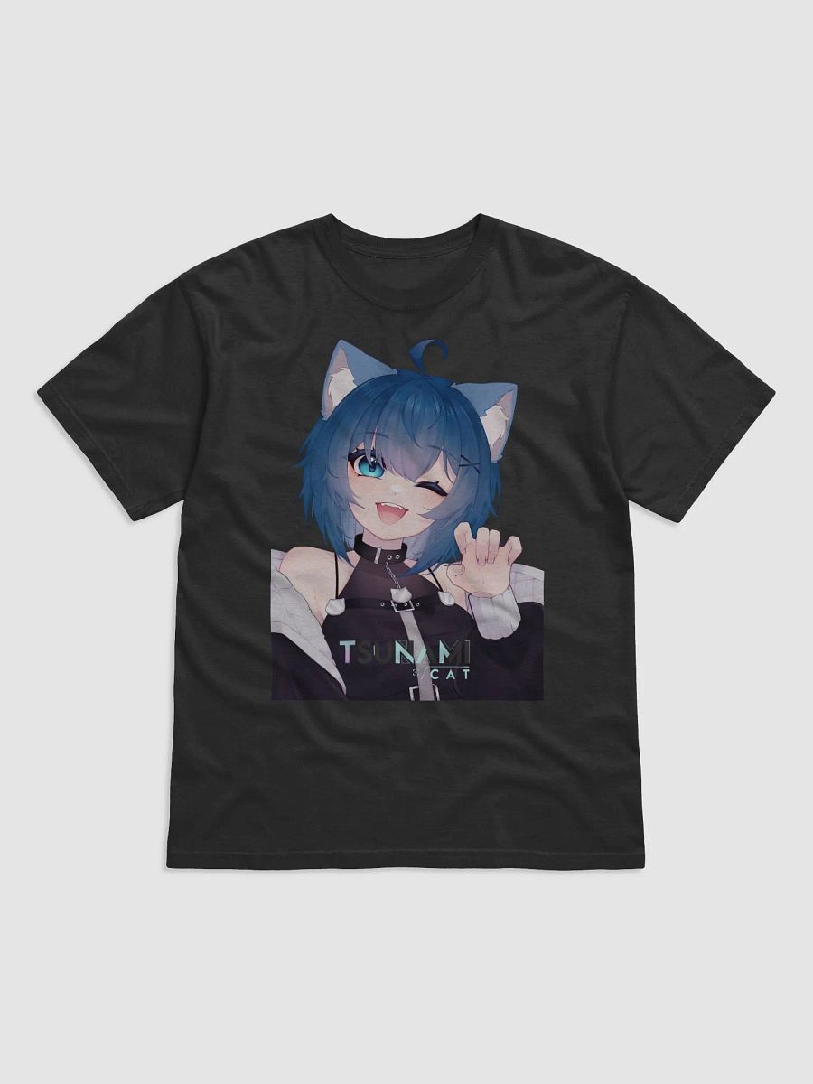 TsunamiCat Winky Face Tshirt product image (1)