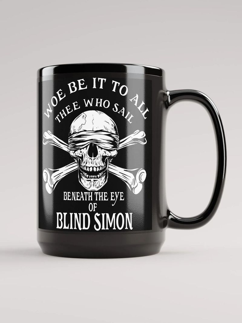 Blind Simon - Blue Infinity Coffee Mug