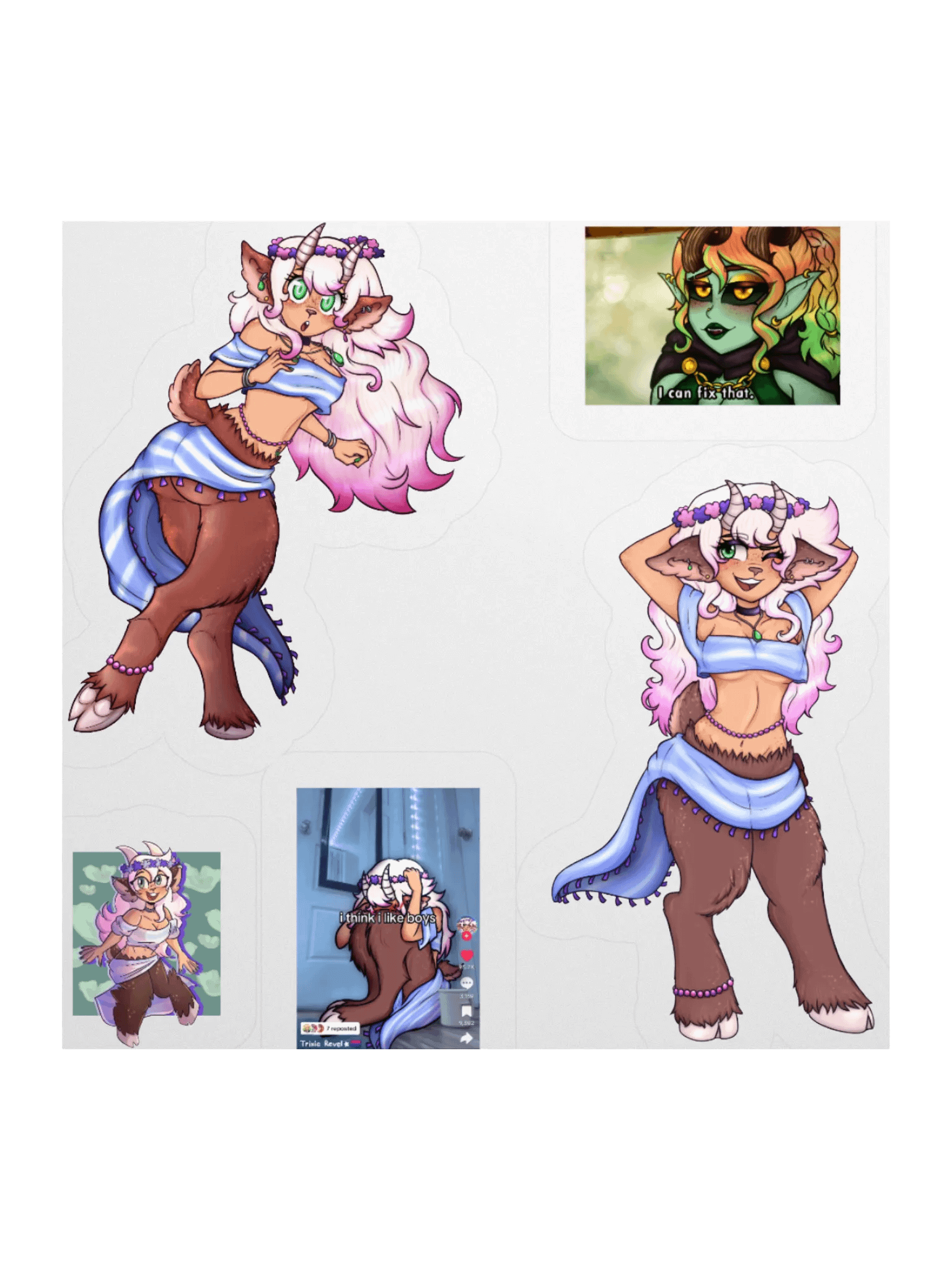 Trixie Revel Stickers product image (3)