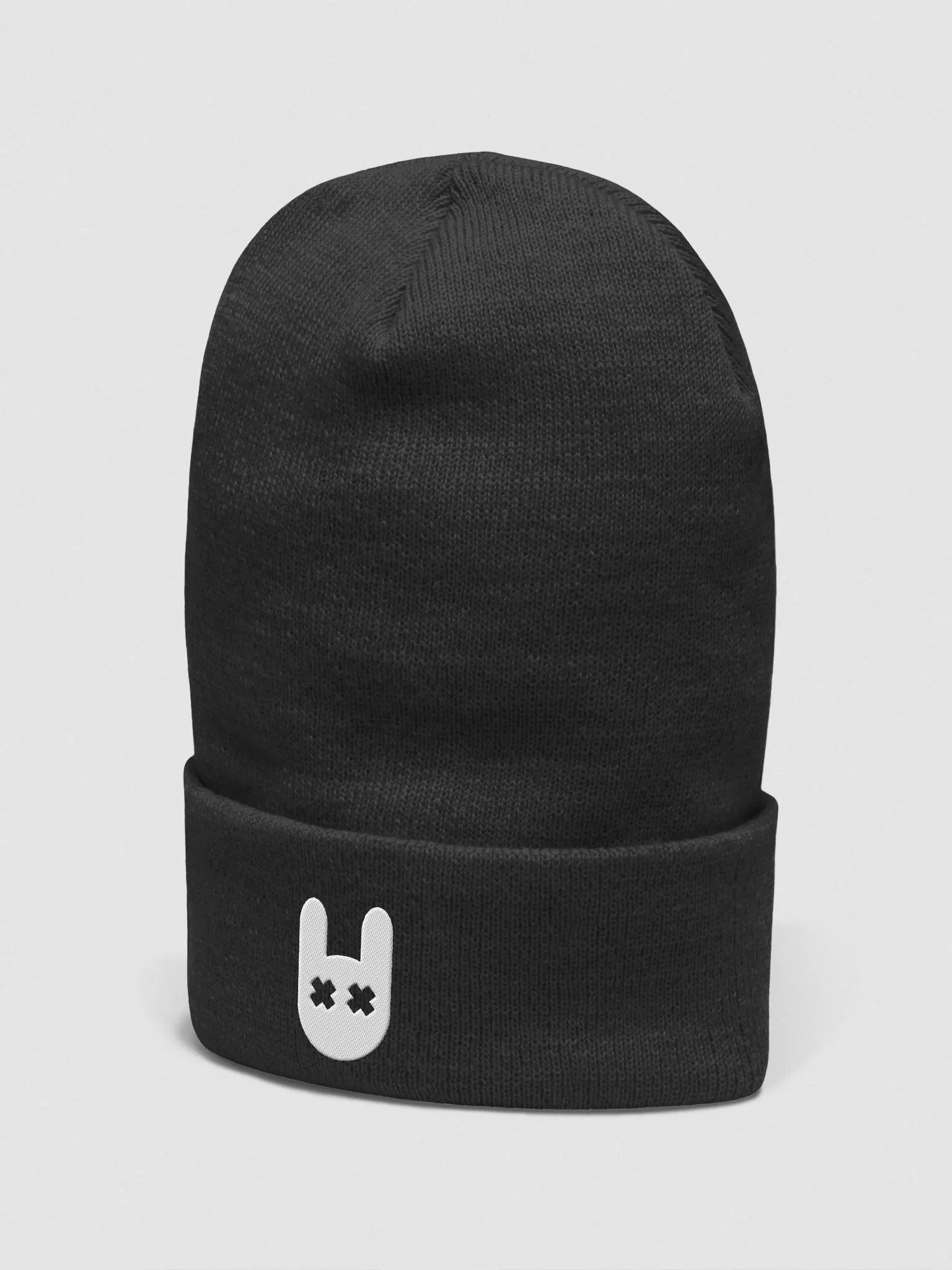 White Undead Bun Logo Beanie product image (2)