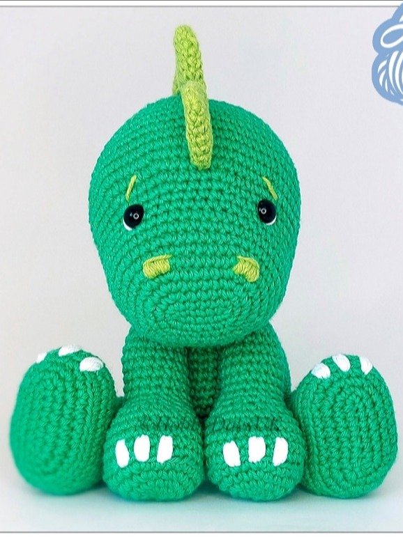 USA Pattern - Amigurumi Crochet Dinosaur product image (4)