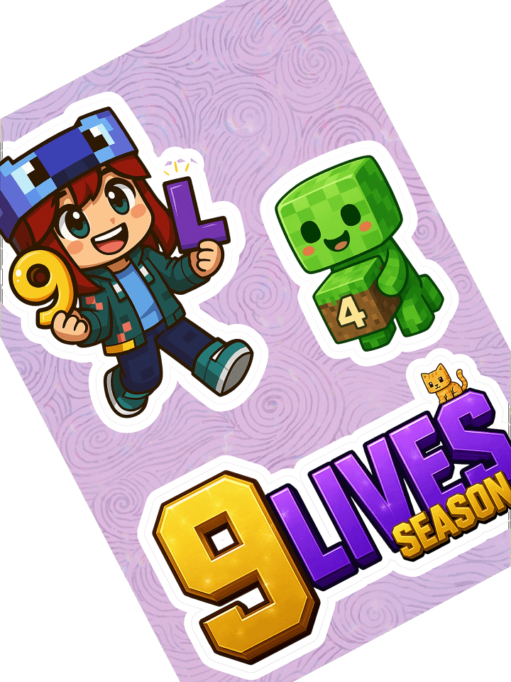 9LS4 AweTrinity Sticker Sheet product image (2)