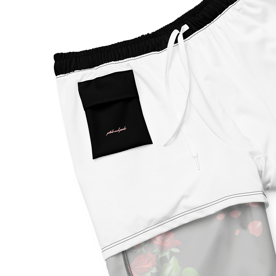 "Midnight Bloom" Men’s Swim Trunks product image (6)
