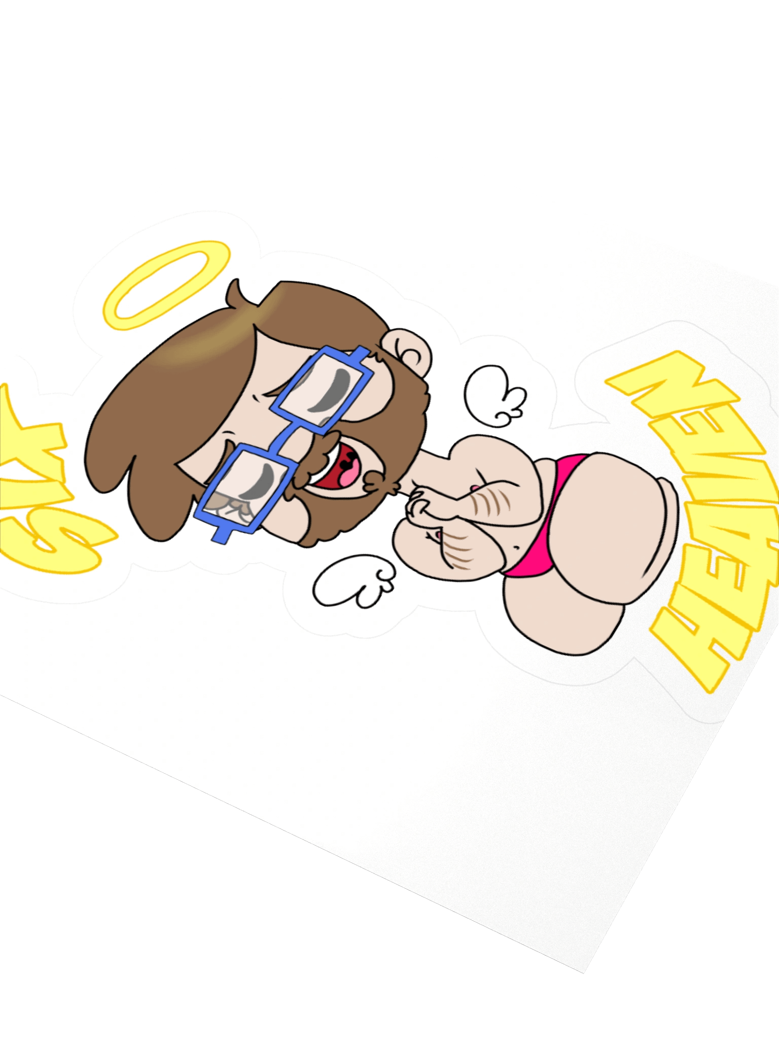 Six Heavennnn Sticker product image (8)