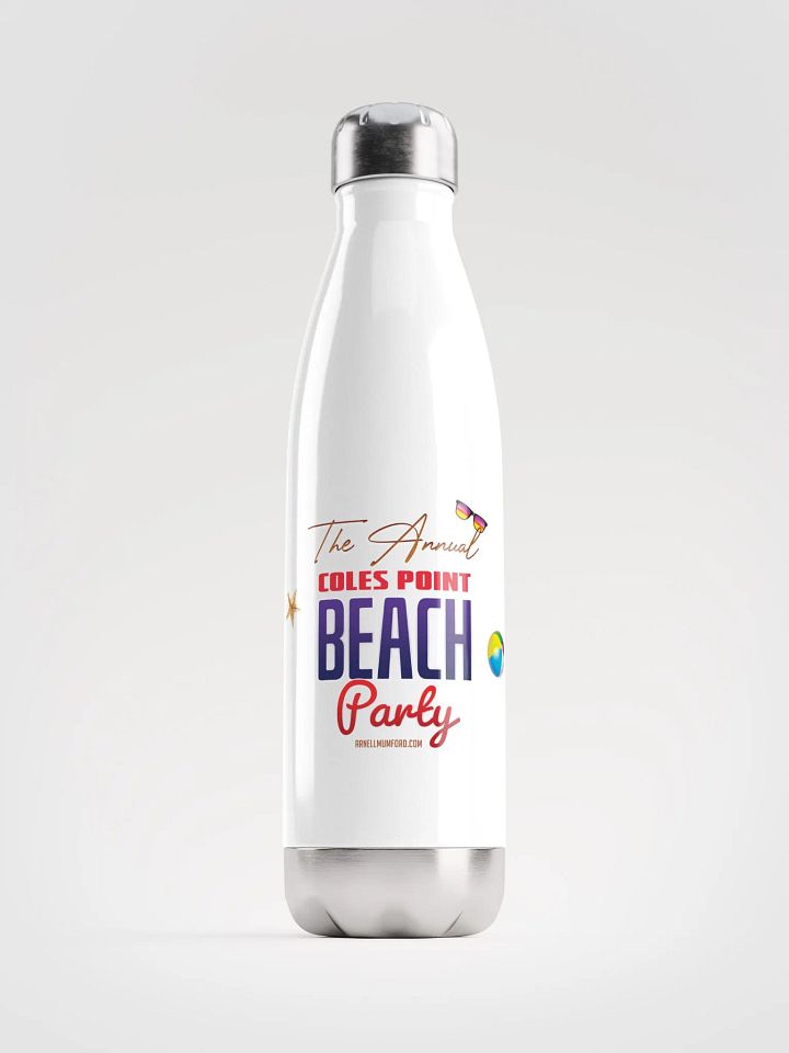 Coles Point Beach Party Water Bottle product image (1)