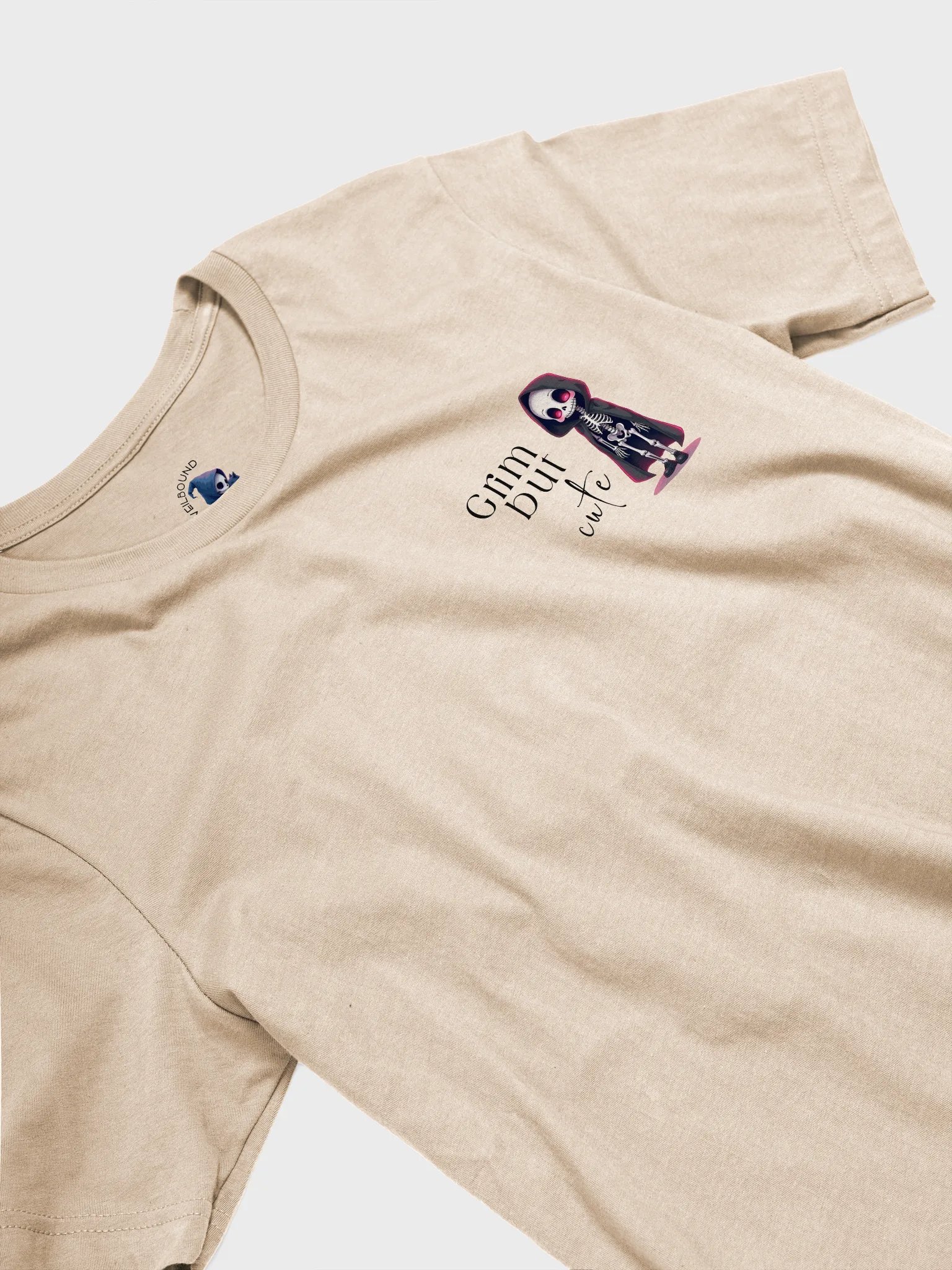 Ebonveil Tee – Grim but Cute Edition Light product image (24)