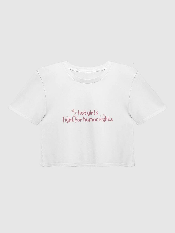 hot girls fight for human rights crop top product image (1)