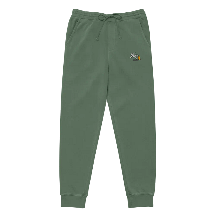 Wet Floor Embroidered Joggers product image (2)