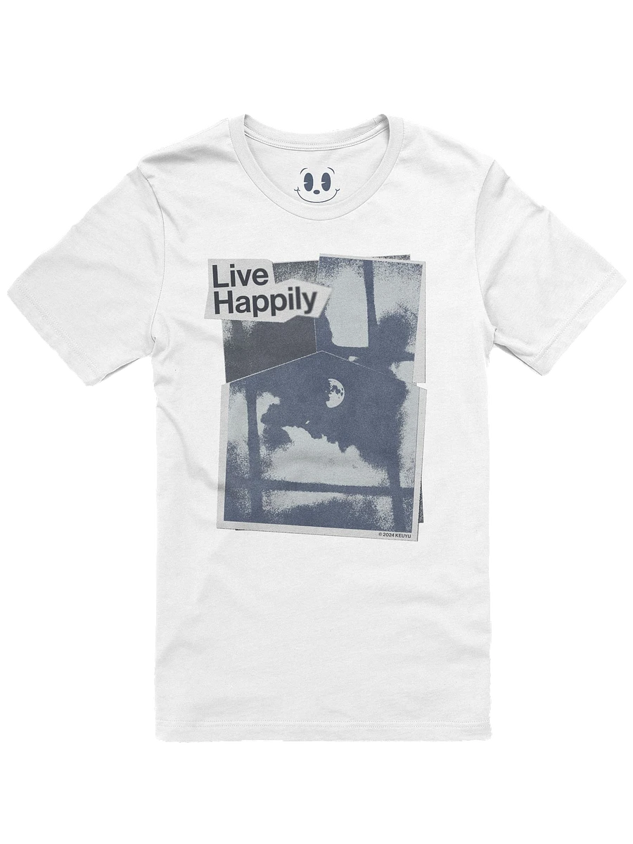 Live Happily Moon Tee product image (1)