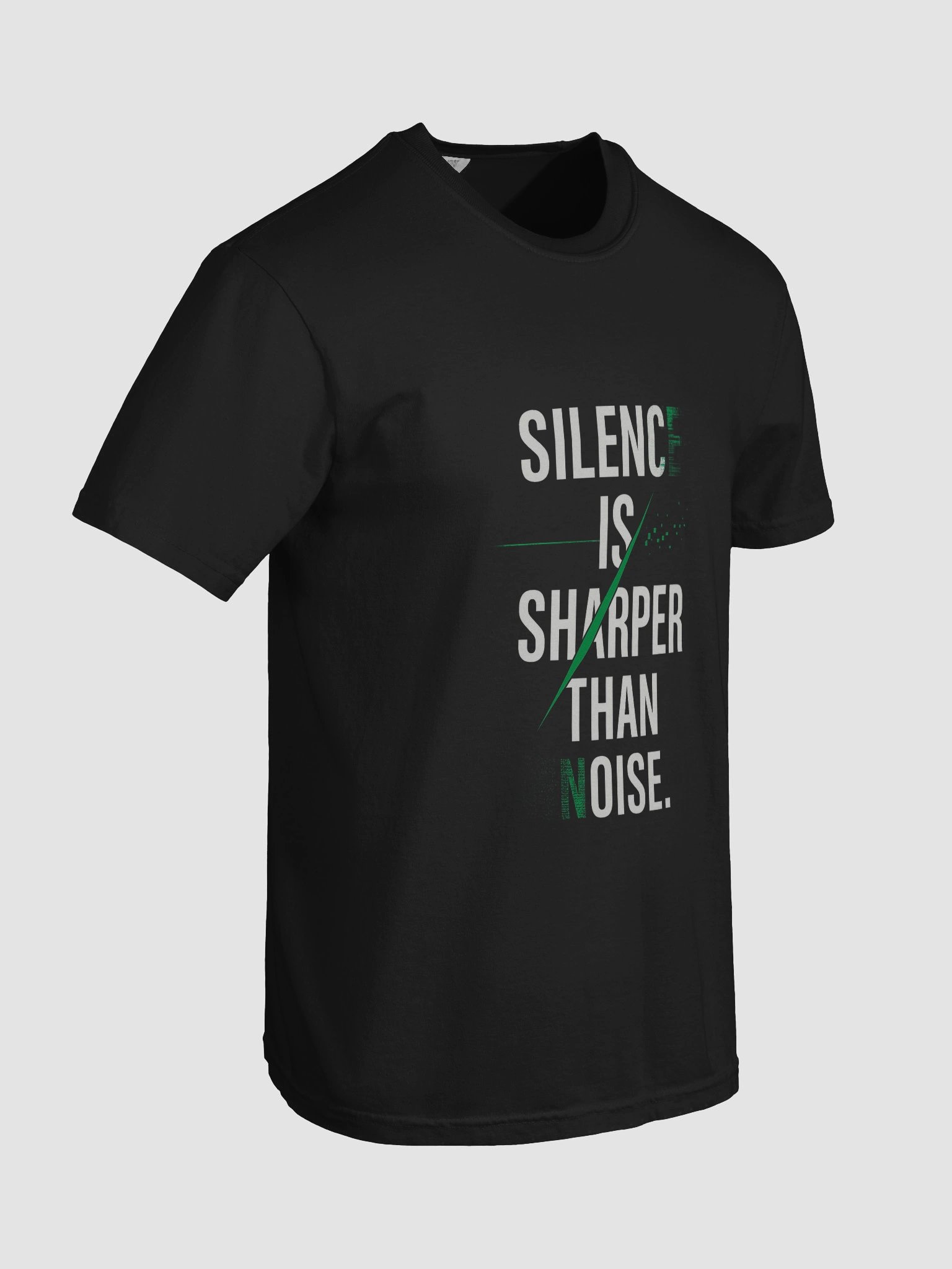 Silence is Sharper Than Noise T-Shirt product image (99)