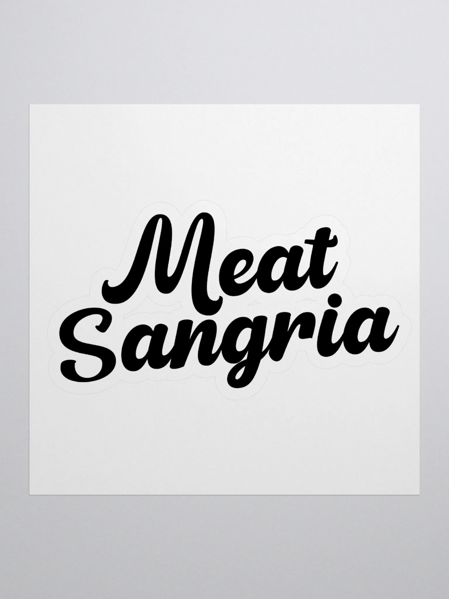 Meat Sangria Podcast Sticker product image (1)