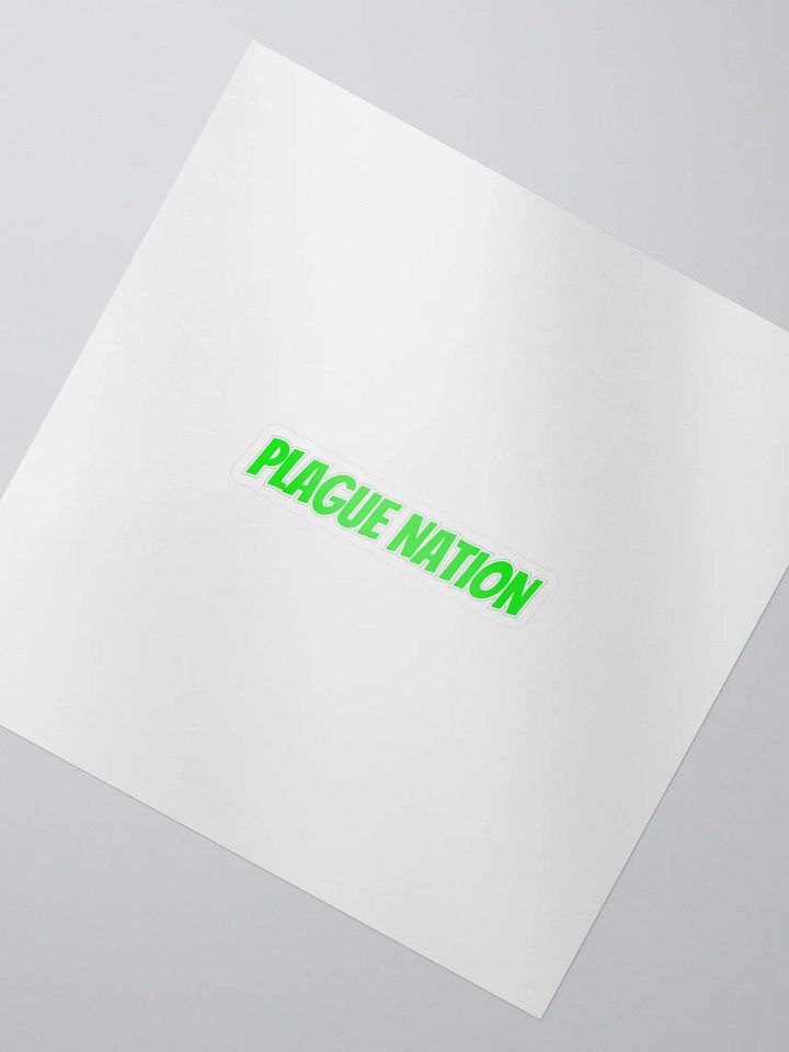 PLAGUE NATION sticker product image (2)