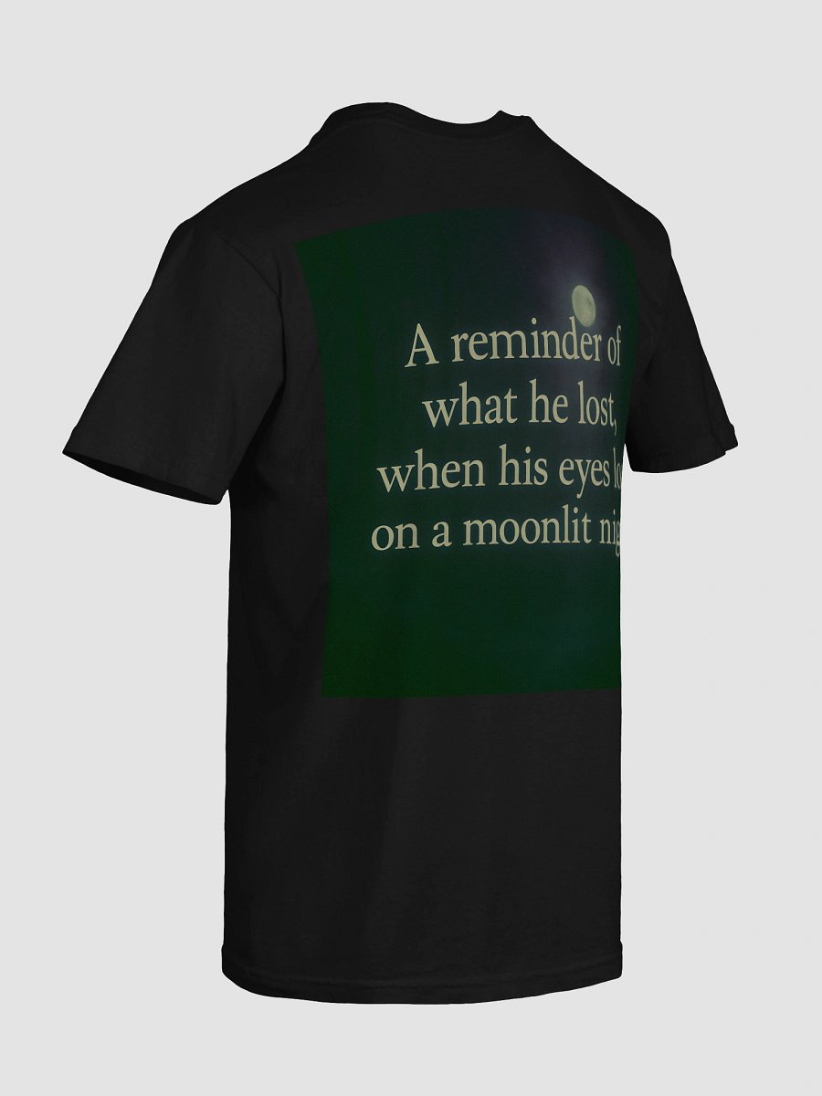 Altarae "Moonlit Reminder" Tee – Black Mist Edition product image (20)