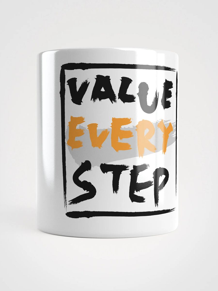 Value Every Step White Glossy Mug product image (15)