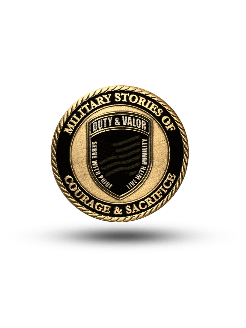 Honoring Our Veterans – Limited Edition Duty & Valor Challenge Coin Benefitting Wounded Warriors Project product image (3)