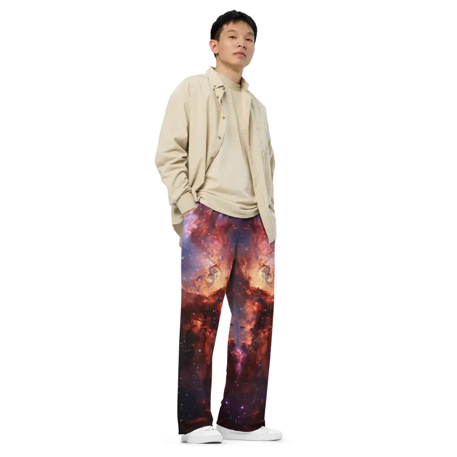 Space Pants (Red/Yellow) product image (2)