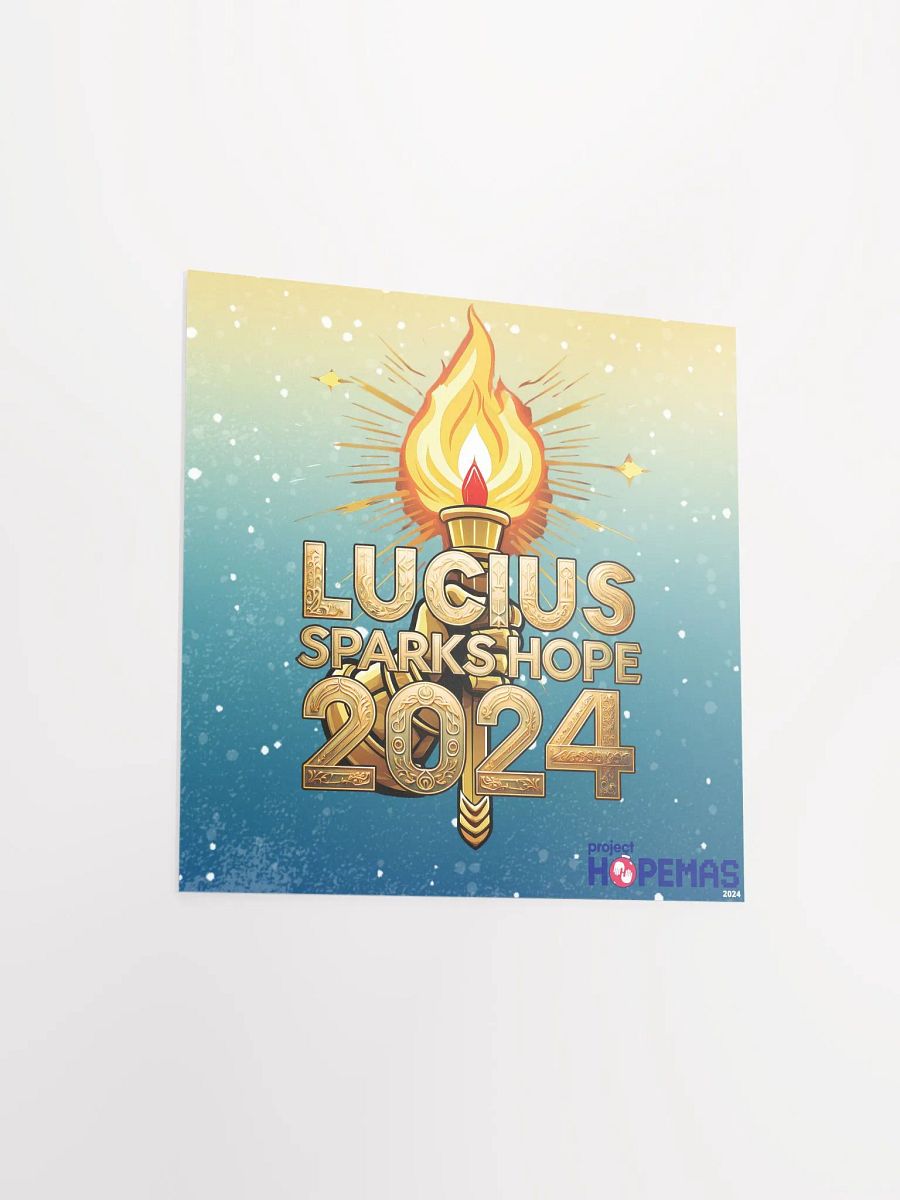 Lucius Sparks Hope 2024 Limited Poster product image (3)