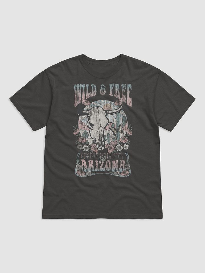 Wild and Free: Arizona Desert Tee | Retro-Style Western T-Shirt for Travel and Road Trips product image (25)