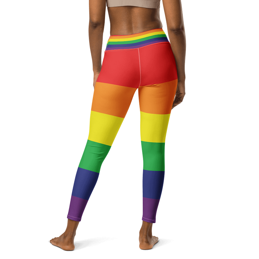 Rainbow Pride Flag Leggings product image (2)