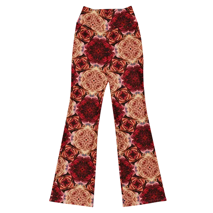 Rose Bouquet Flare Leggings product image (1)