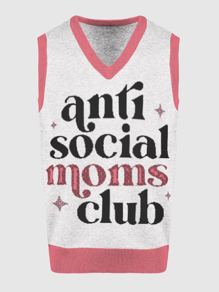 Anti Social Moms Club V-Neck Vest product image (14)