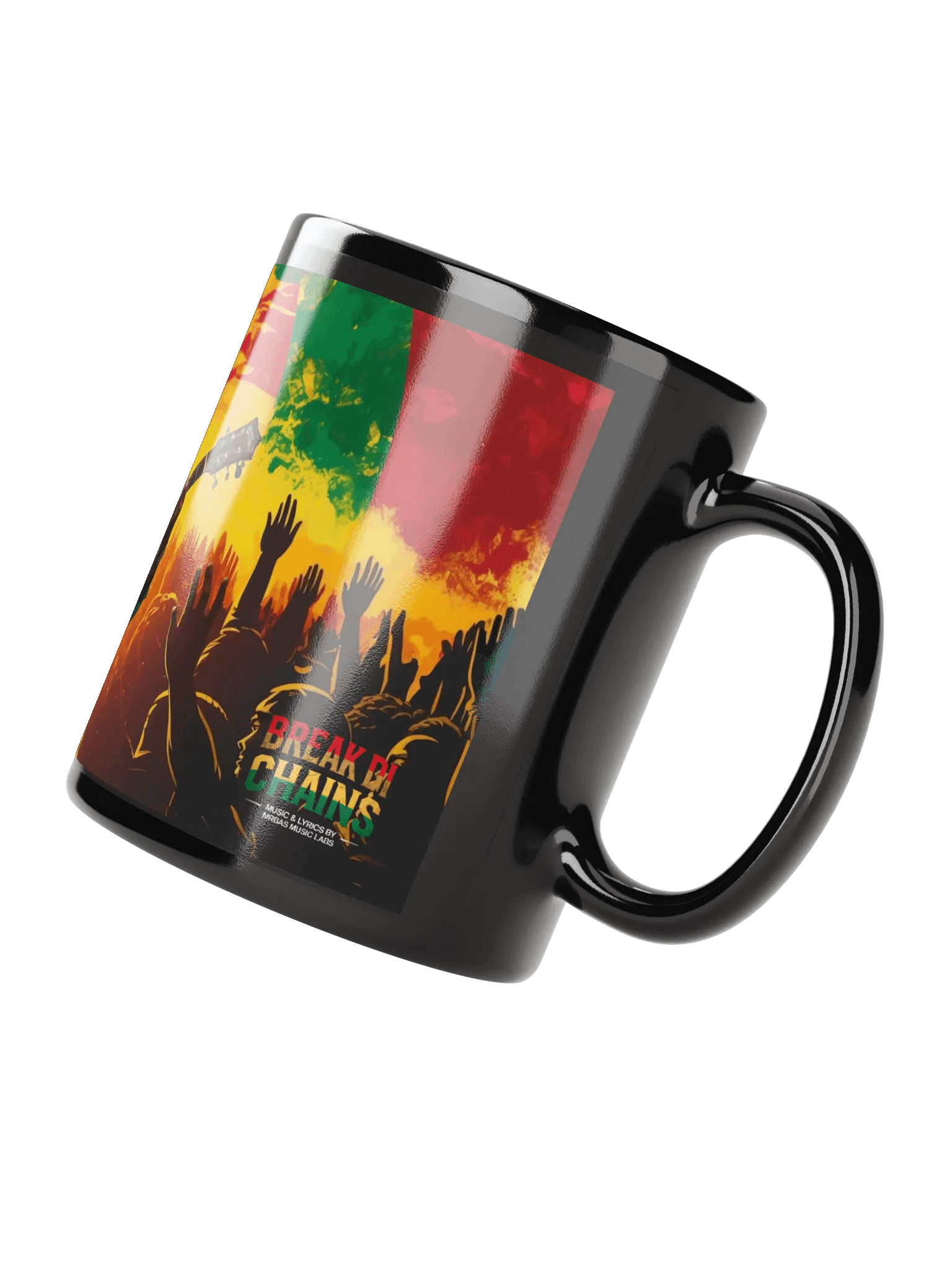 🔥 Break Di Chains – Roots Reggae Mug (15oz & 11oz) + 3-Song Bundle product image (2)