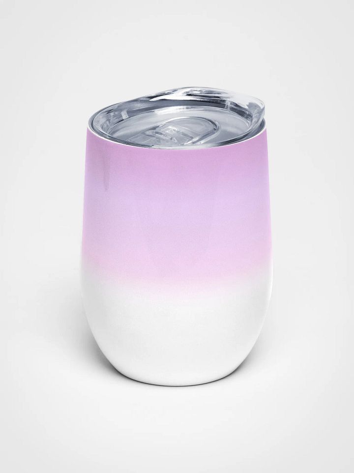 Wine tumbler - Unicorn pink gradient product image (1)